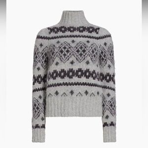 Veronica Beard Chiana Fair Isle Sweater